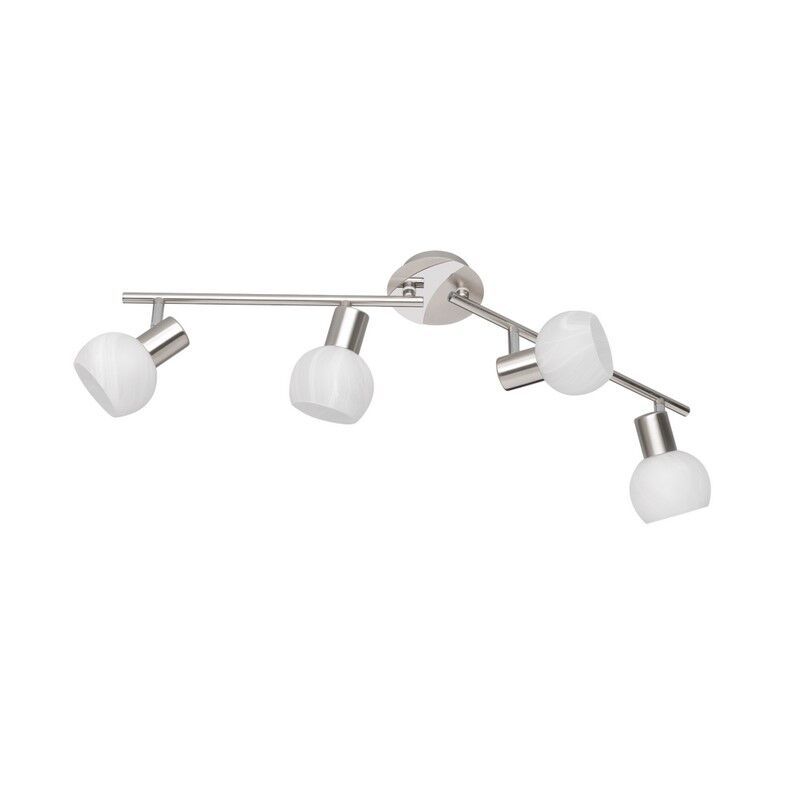 Spot LED de tavan modern nichel, Benita