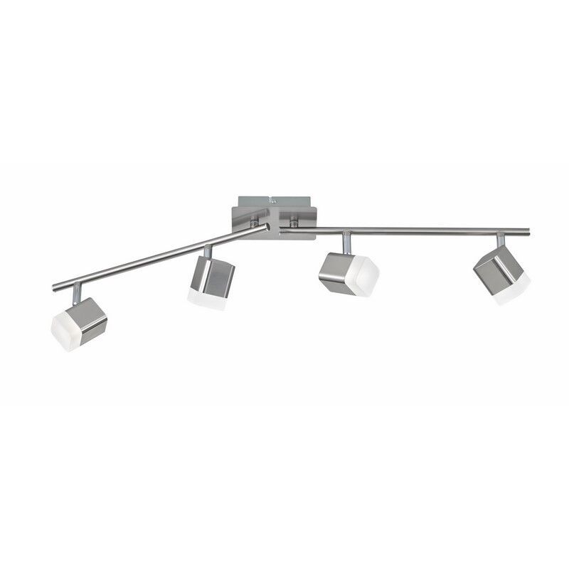 Spot LED de tavan modern nichel, Kolind, 4W, LED 3000K