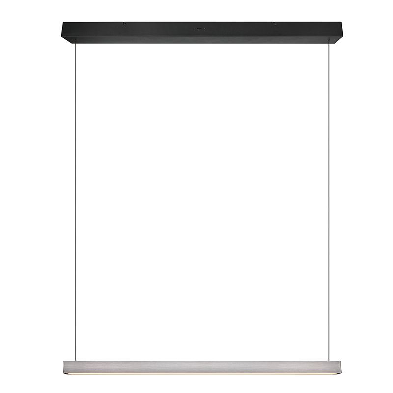 Lustră modernă nichel, Wishal, 29W, LED white switch, dimmabil în 3 trepte