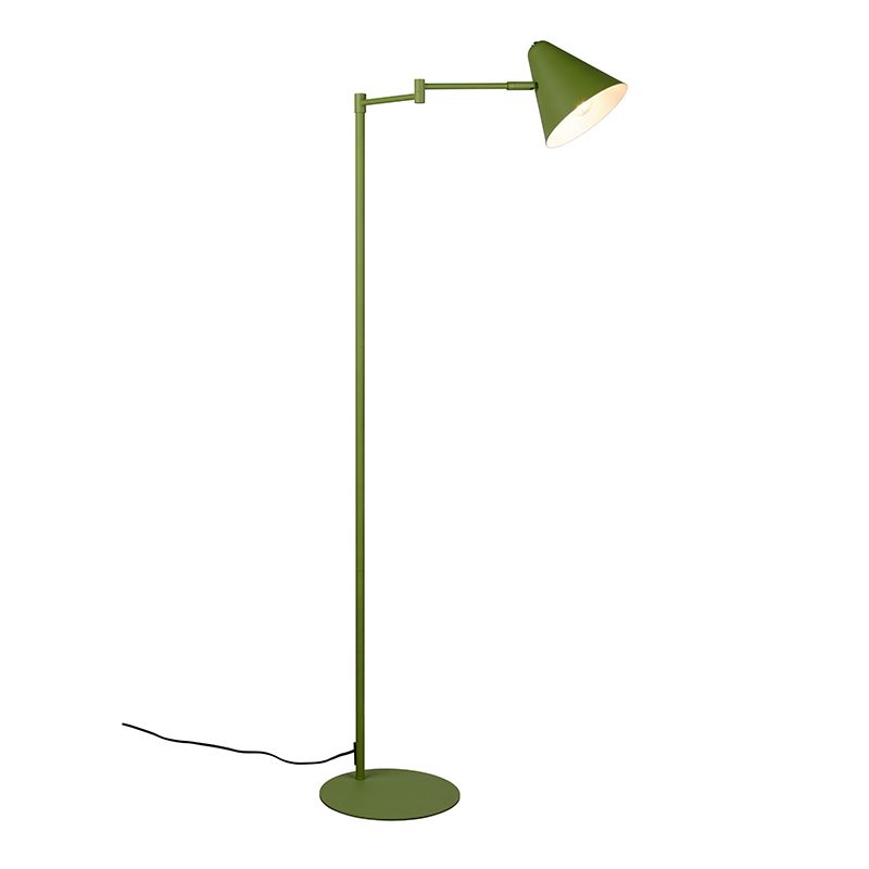 Lampadar modern verde, Jille, con întrerupător