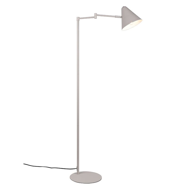 Lampadar modern gri, Jille, con întrerupător