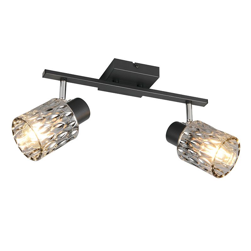 Spot LED de tavan design negru, Jisse