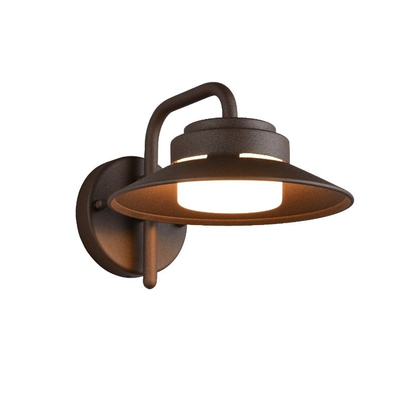 Lampă exterior modernă ruginie, Perihan, IP44