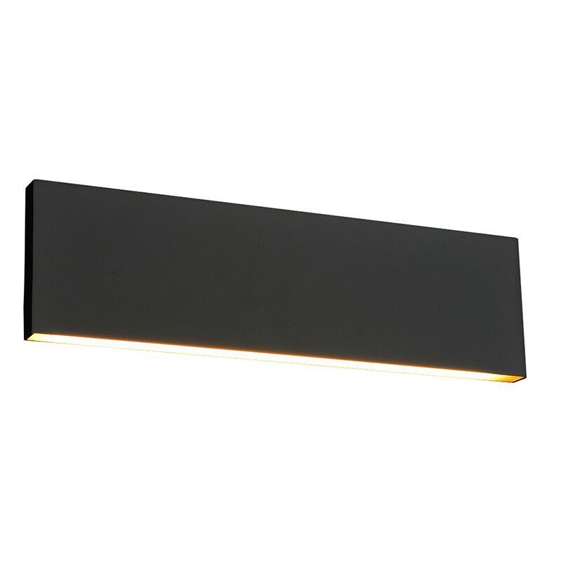 Aplică de perete up down modernă antracit, Coscon, 6W, LED 3000K