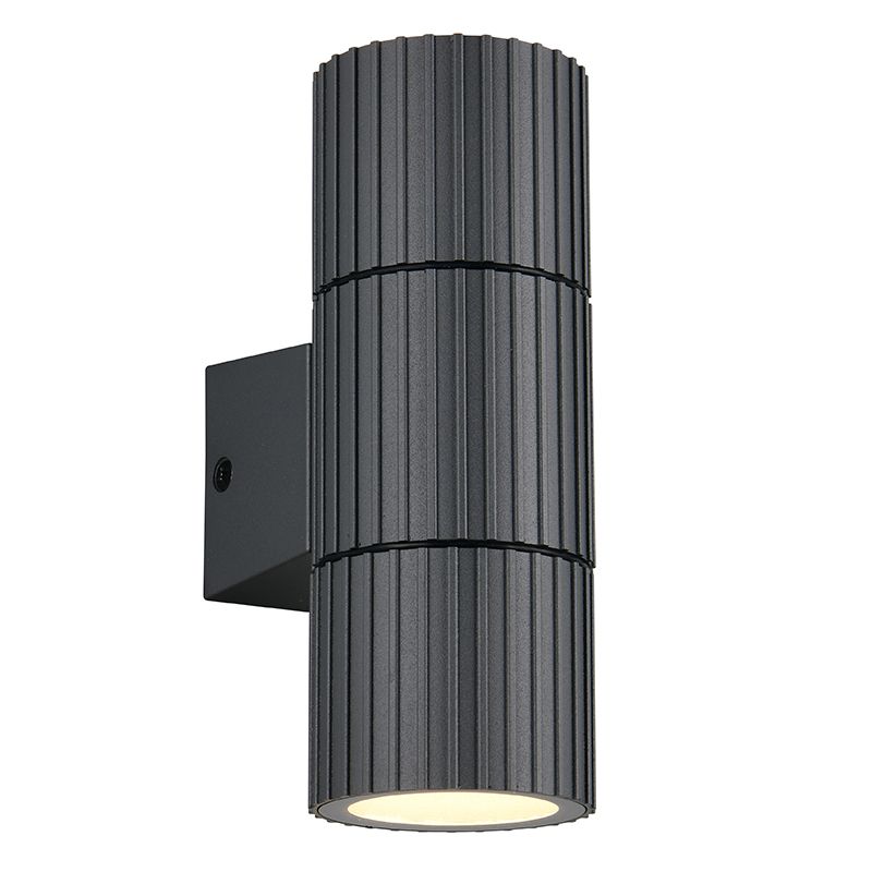 Aplică de perete up down modernă antracit, Orazio, IP44