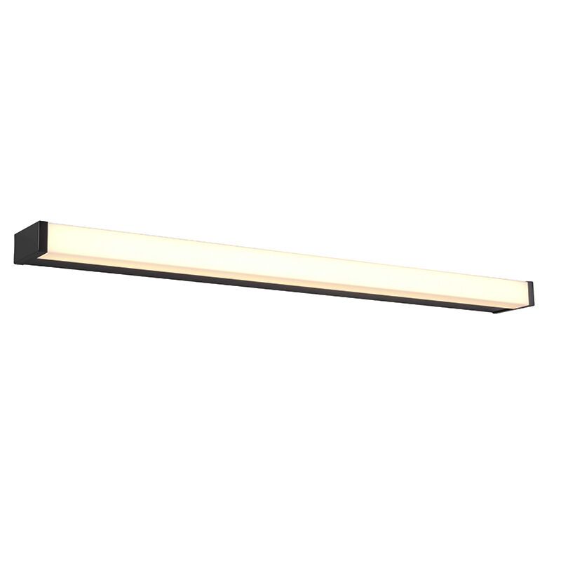 Aplică baie modernă neagră, Celesta, 12W, LED 3000K, IP44