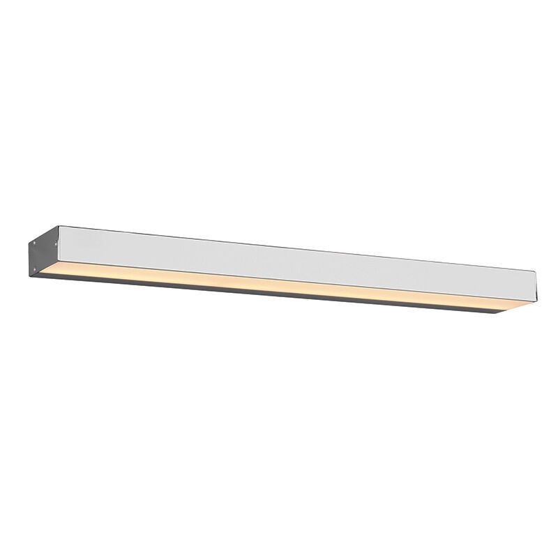 Aplică baie modernă crom, Basma, 8W, LED 3000K, IP44