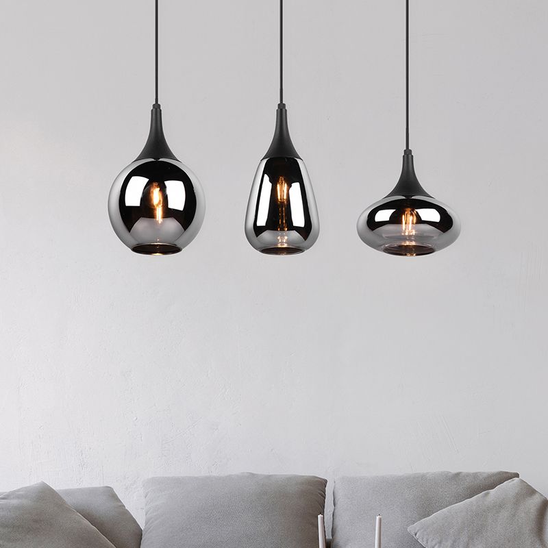 Lustră design neagră, Sybren