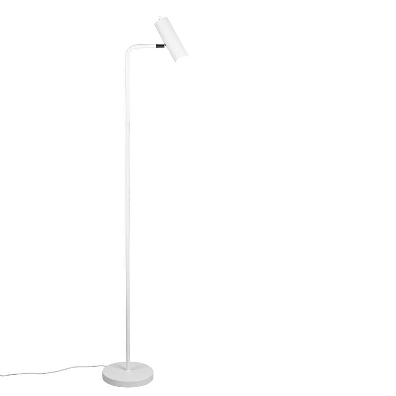 Lampadar modern alb, Kaso, con întrerupător