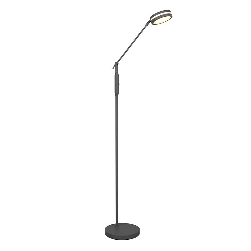 Lampă de citit modernă antracit, Marjon, 6W, LED cu nuanță de lumină reglabilă, cu întrerupător tactil
