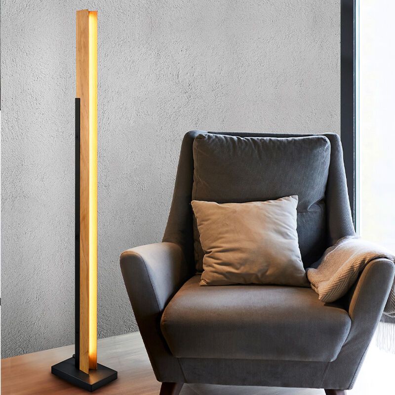 Lampadar modern maro, Neville, 16W, LED 3000K, dimmabil în 3 trepte