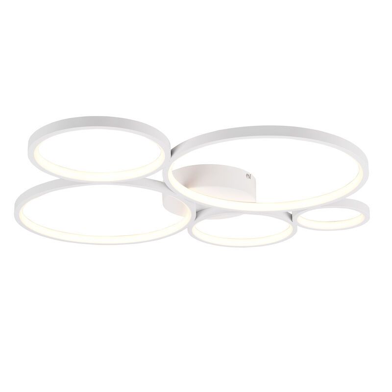 Lampă de tavan modernă albă, Robon, 49W, LED 3000K