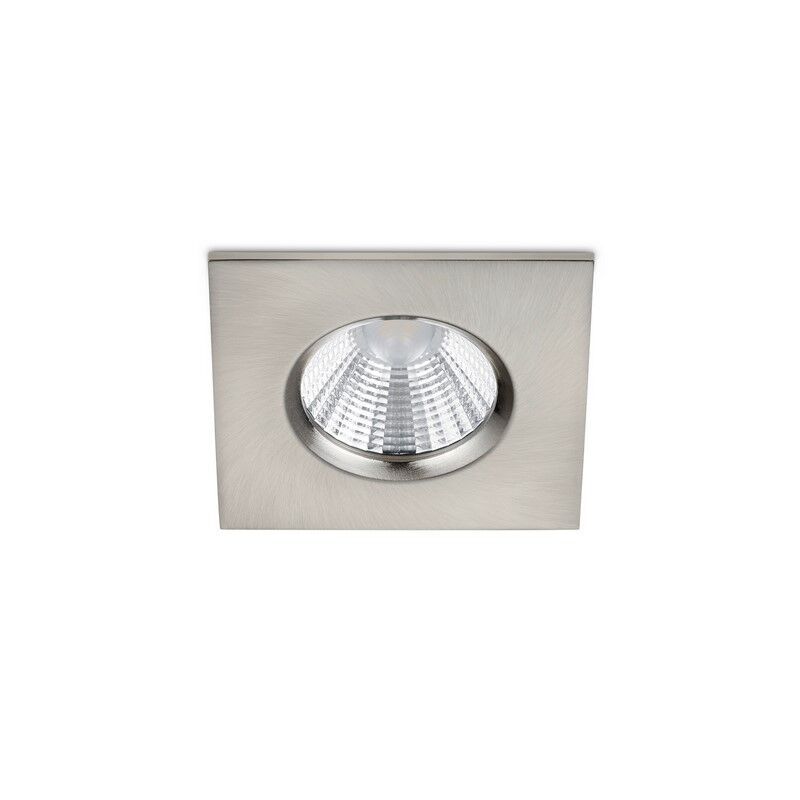Spot încastrat baie modern nichel, Iman, 5W, LED 3000K, IP65