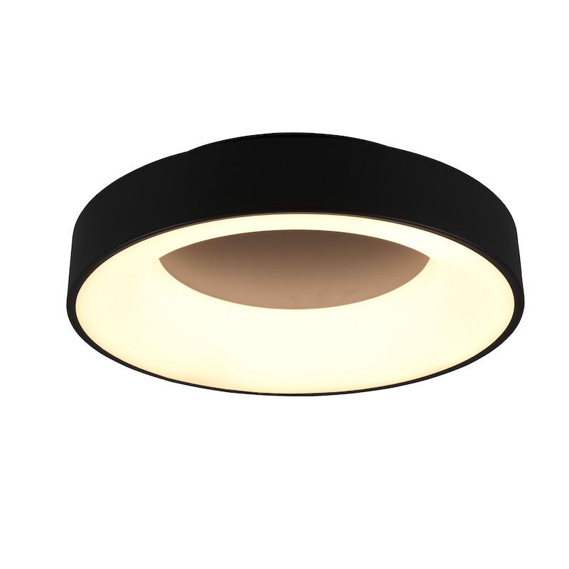 Lampă de tavan modernă neagră, Jered, 27W, LED 3000K Lampă de tavan modernă neagră, Jered, 27W, LED 3000K