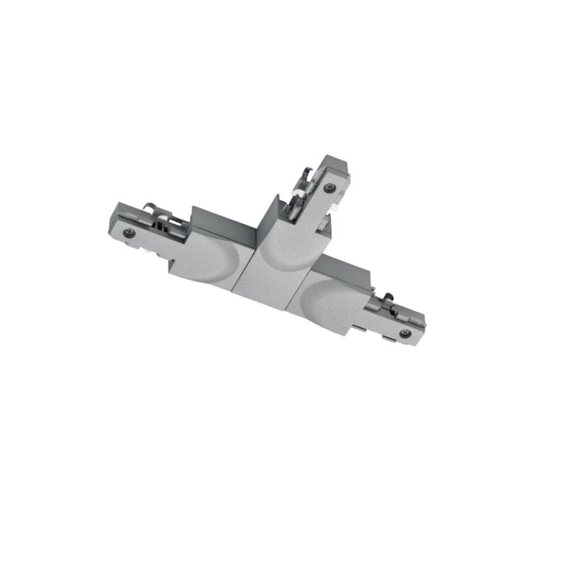 Piesă în T gri cu ghidaj în dreapta