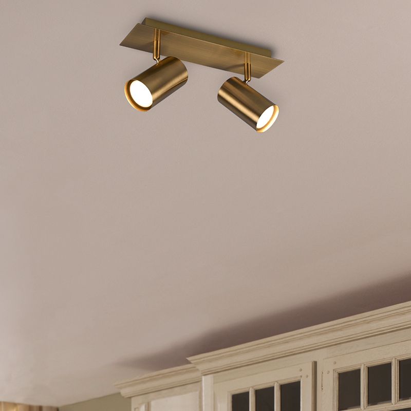 Spot LED de tavan modern bronz, Kaso