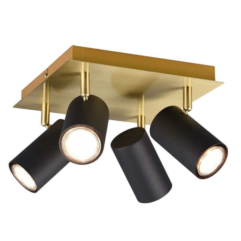 Spot LED de tavan modern negru, Kaso Spot LED de tavan modern negru, Kaso