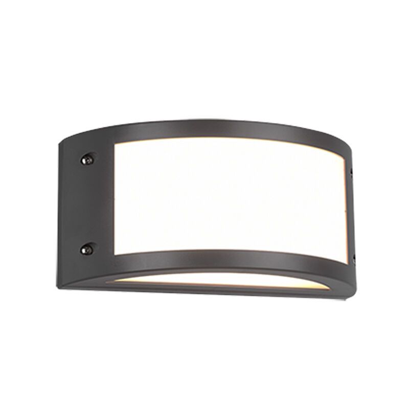 Lampă exterior modernă antracit, Ivo, 12W, LED 3000K, IP54