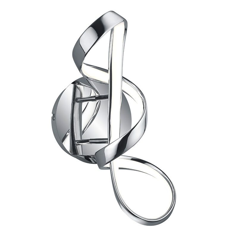 Aplică de perete design crom, Renso, 18W, LED 4000K, dimmabil în 3 trepte