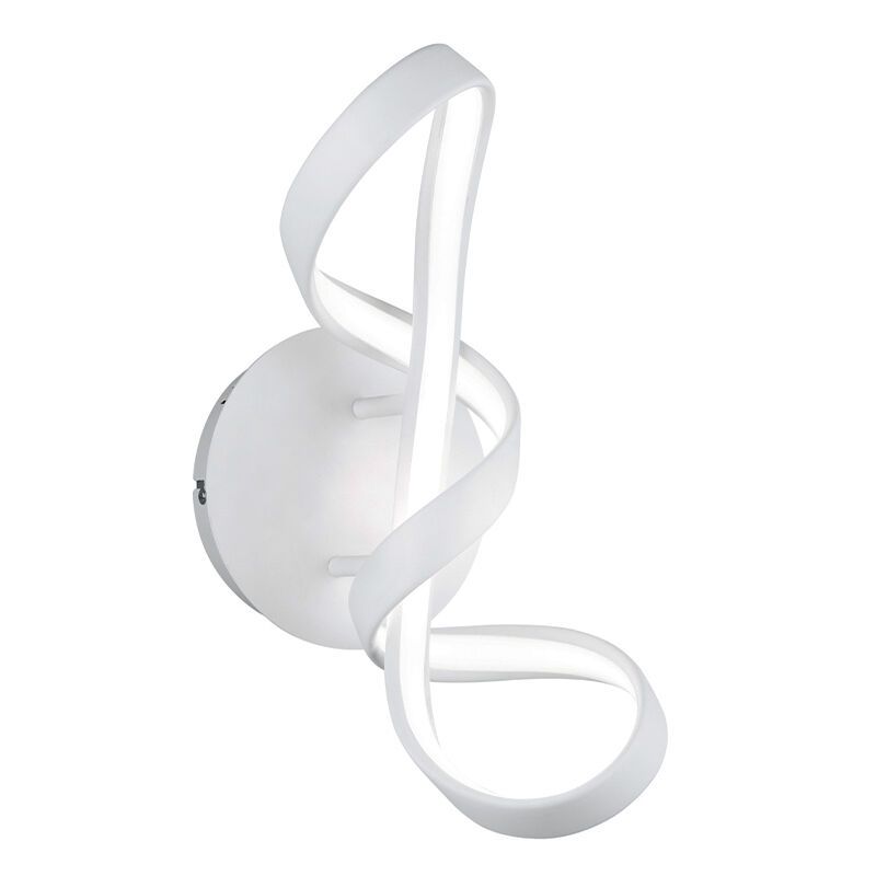 Aplică de perete design albă, Renso, 18W, LED 4000K, dimmabil în 3 trepte