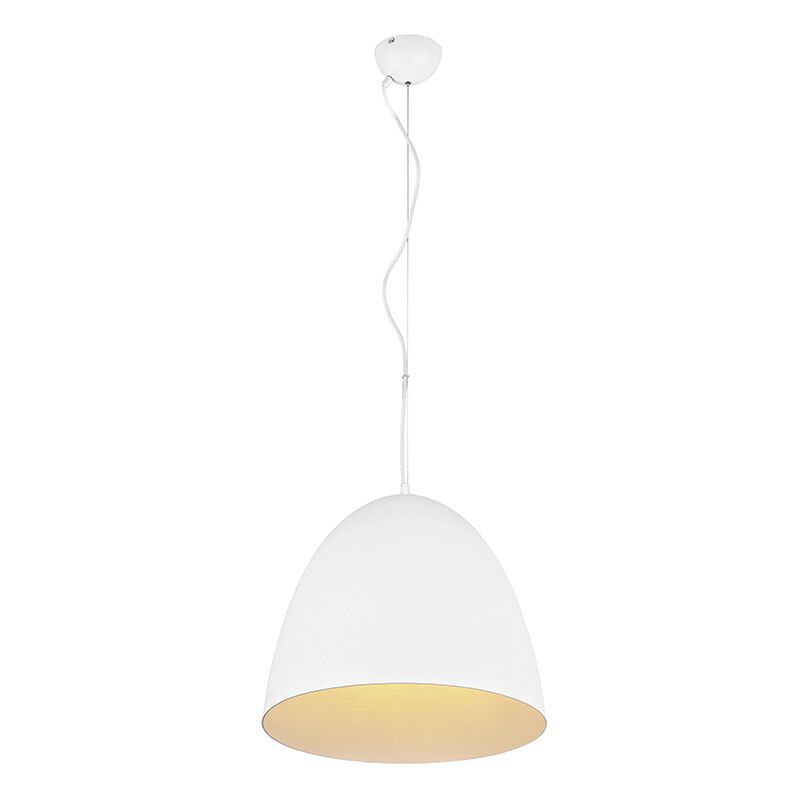 Lustră tip cupolă modernă albă, Ingmar
