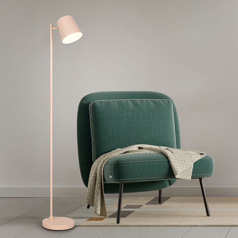 Lampadar reîncărcabil maro din metal, Suraya, 4,5W, LED 3000K, dimmabil în 3 trepte