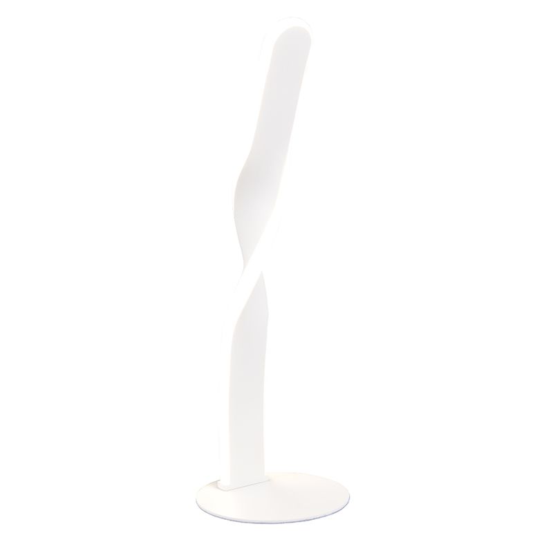 Lampă de masă design albă, Quirinus, 10W, LED 4000K, con întrerupător Lampă de masă design albă, Quirinus, 10W, LED 4000K, con întrerupător