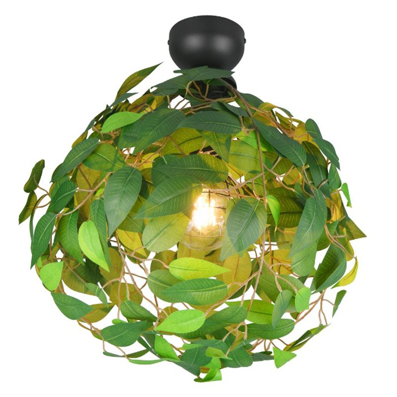 Lampă de tavan design verde, Urwa