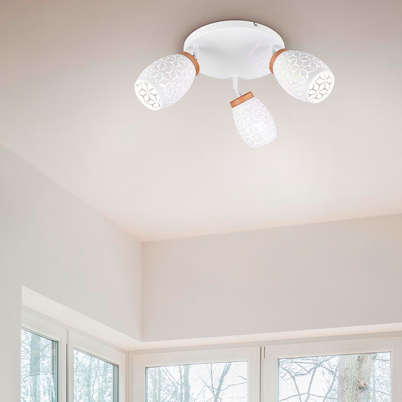 Spot LED de tavan modern alb, Delana