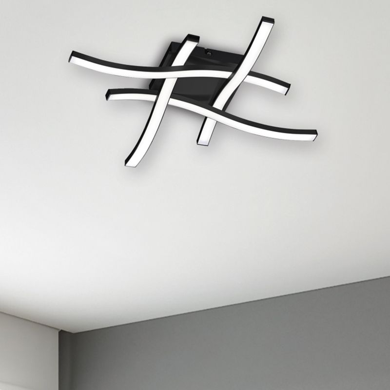 Lampă de tavan modernă neagră, Go, 5W, LED 3000K