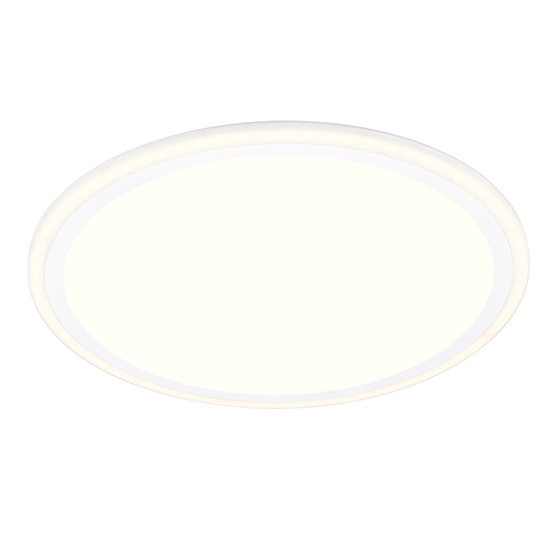 Lampă de tavan modernă albă, Omaima, 17W, LED 3000K