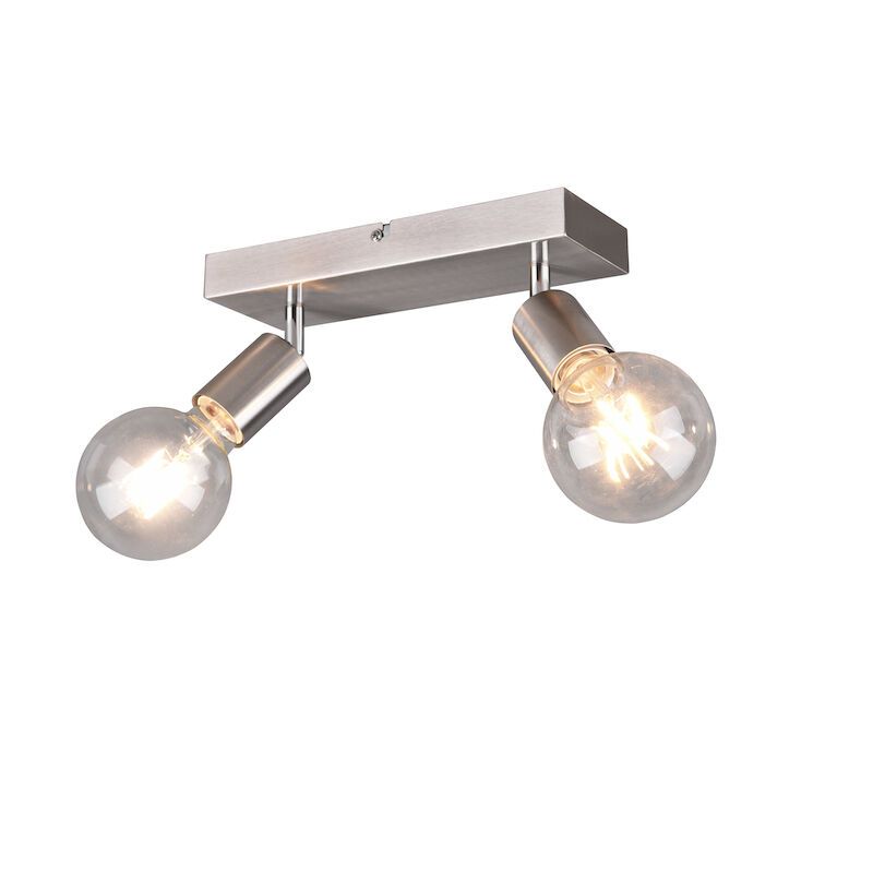 Spot LED de tavan modern nichel, Odin, con întrerupător