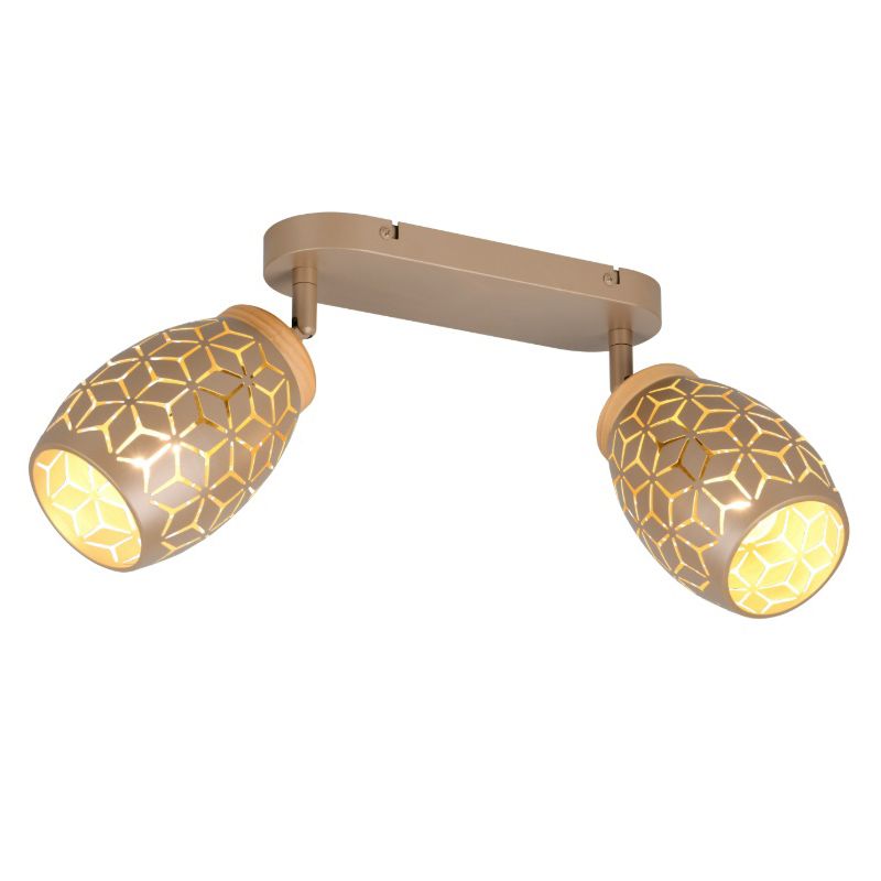 Spot LED de tavan modern maro, Delana