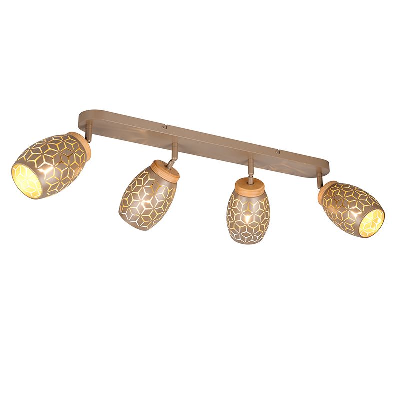 Spot LED de tavan modern maro, Delana