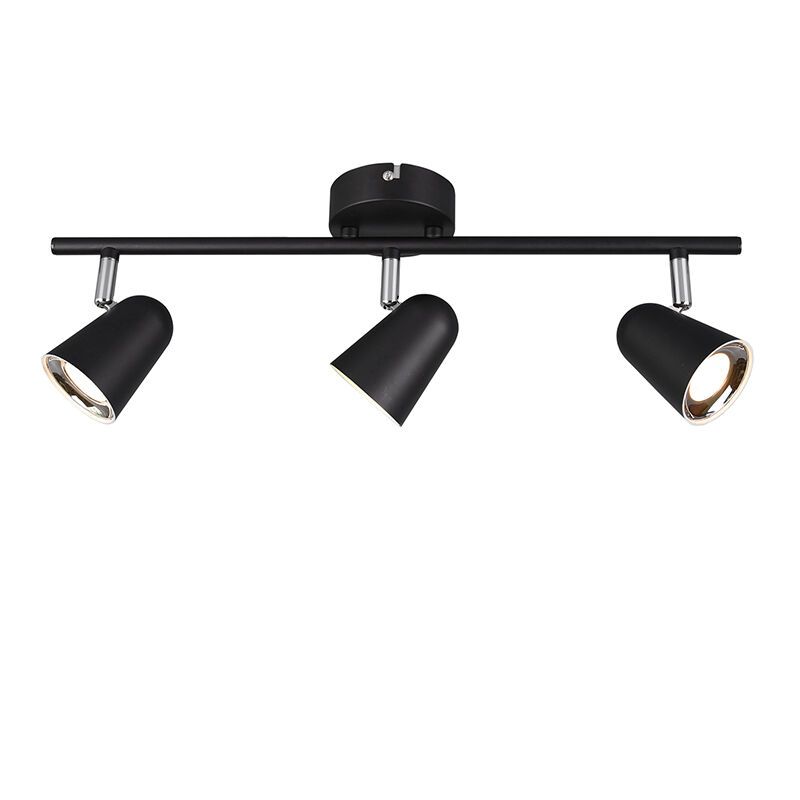 Spot LED de tavan modern negru, Taj, 3W, LED 3000K