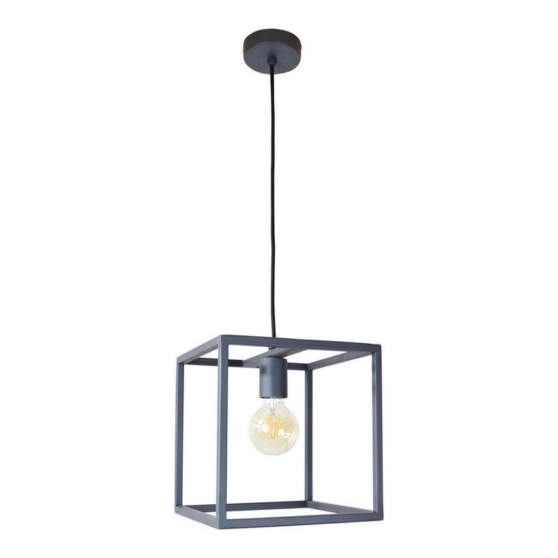 Lustră pentru masă de dining gri industrială, Redox