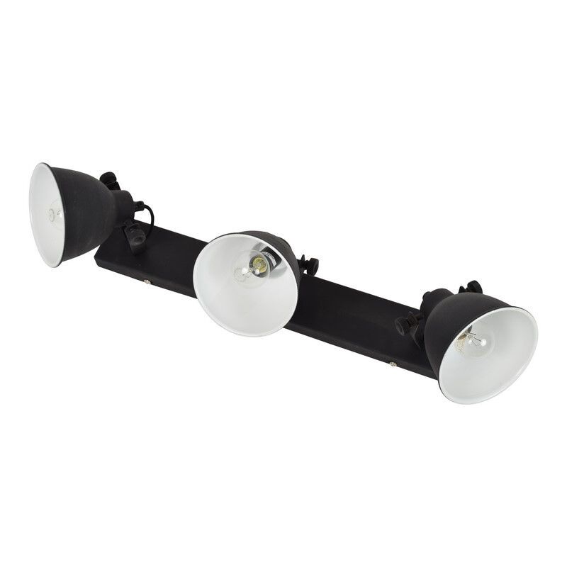 Spot LED de tavan negru industrial, Redon