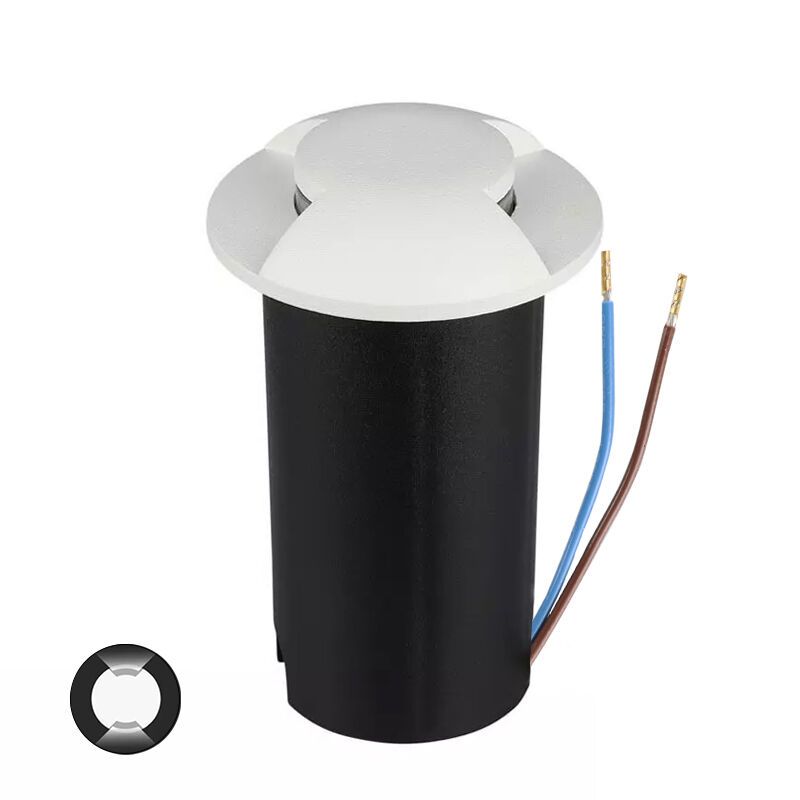Spot pavaj alb modern, Marcus, 1W, LED 3000K, IP67