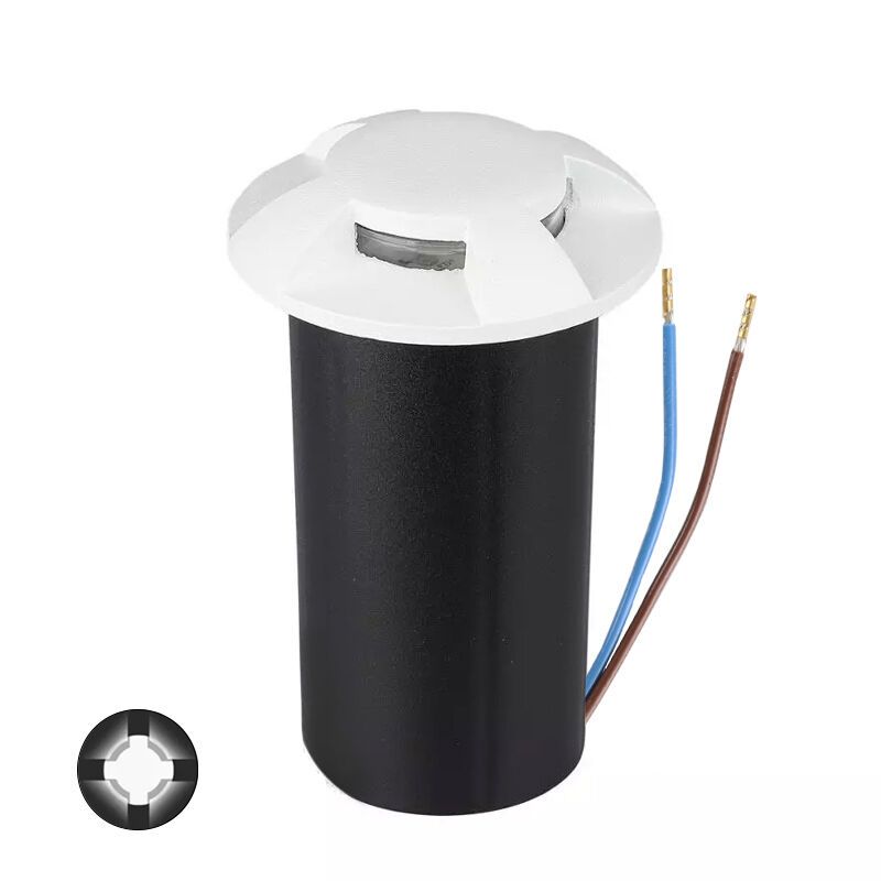 Spot pavaj alb modern, Marcus, 1W, LED 3000K, IP67 Spot pavaj alb modern, Marcus, 1W, LED 3000K, IP67