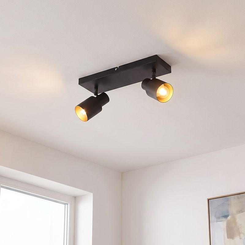 Spot LED de tavan negru din aluminiu, Eleno Spot LED de tavan negru din aluminiu, Eleno