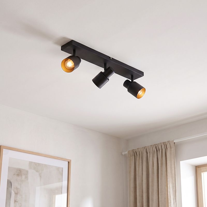 Spot LED de tavan negru din aluminiu, Eleno Spot LED de tavan negru din aluminiu, Eleno