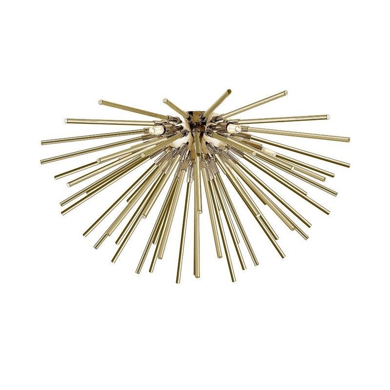 Lampă de tavan aurie design, Milos
