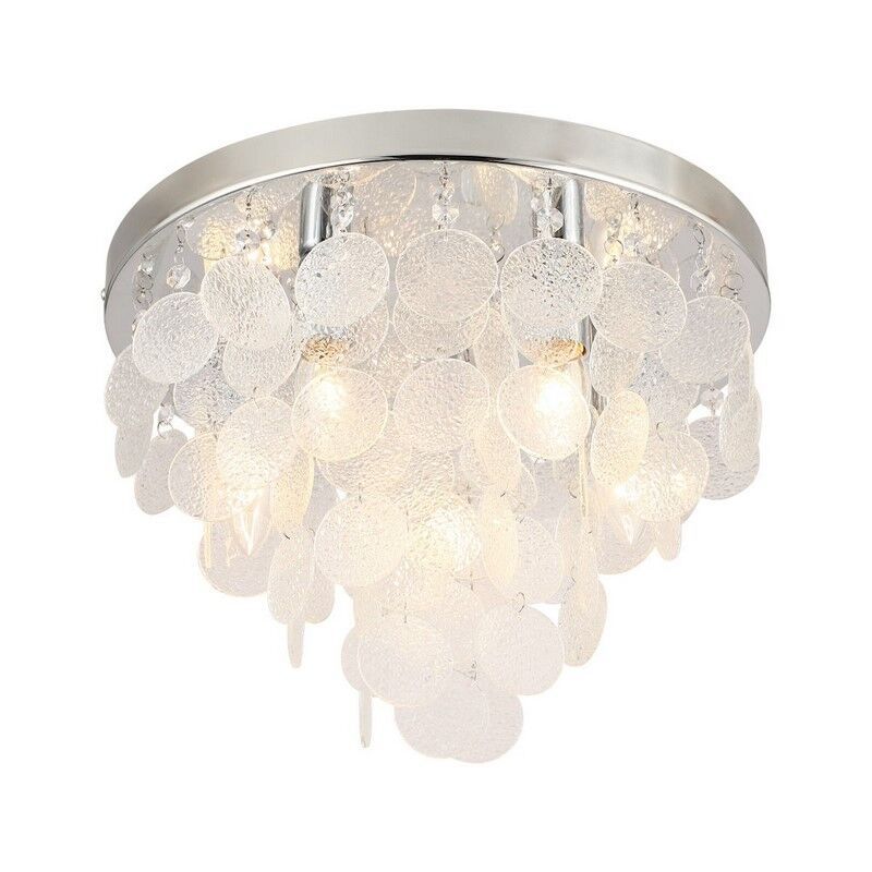 Lampă de tavan crom design, Mirac