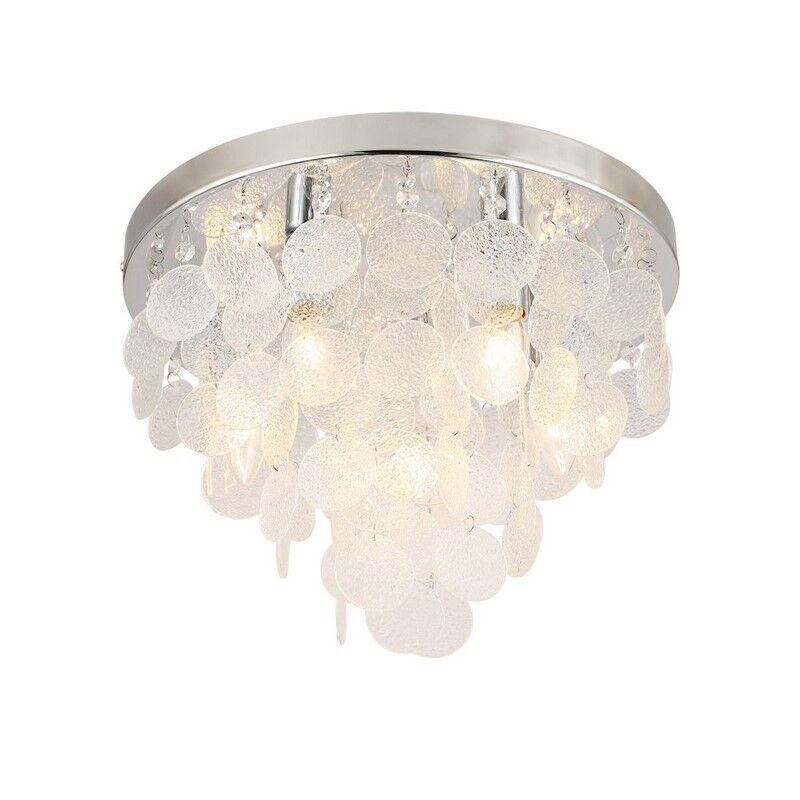 Lampă de tavan crom design, Mirac