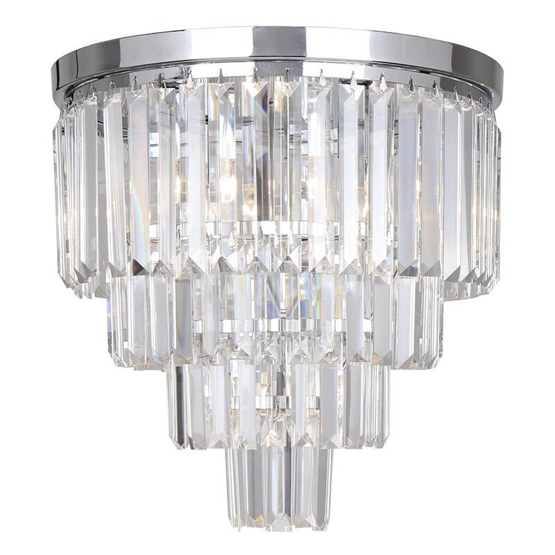 Plafonieră crom design, Kajol