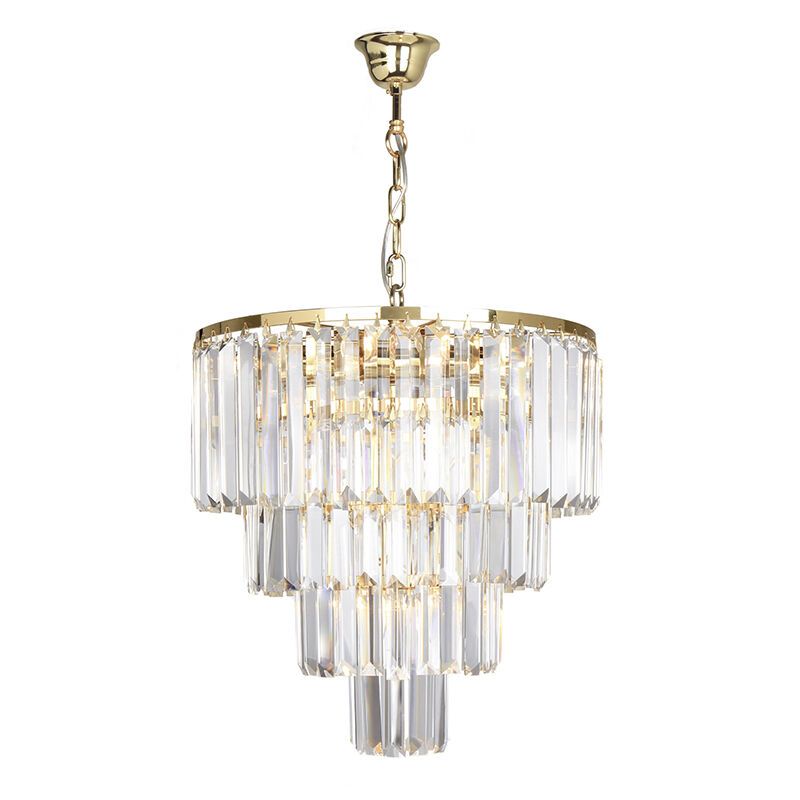 Lustră aurie design, Kajol