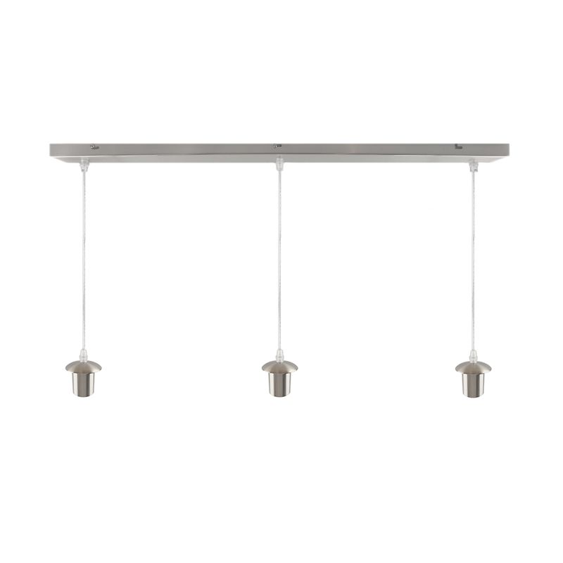 Aplică de perete fără abajur crom din aluminiu, Rika