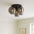 Plafonieră gri design, Lazaro