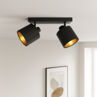 Spot LED de tavan negru modern, Koge