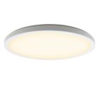 Lampă de tavan albă din plastic, Shona, 22W, LED 3000K, dimmabil în 3 trepte